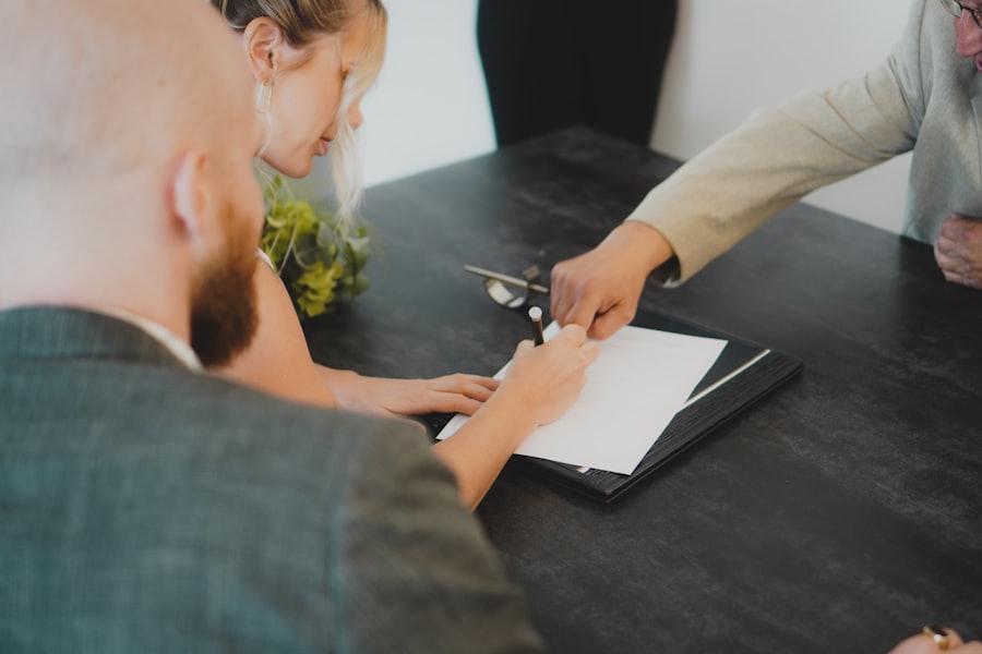 Documentos e assinatura — inventário